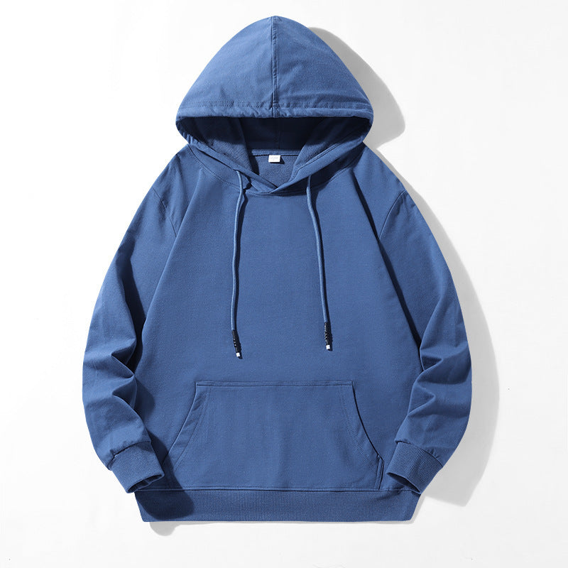 Unisex Oversize Kapuzenpullover aus schwerem Baumwollfleece mit Kängurutasche und verstellbarem Tunnelzug Echo Archiv