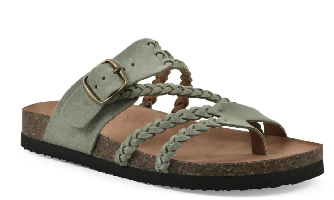 Damen Riemchen-Sandalen mit geflochtenem Design und verstellbarem Riemen Echoarchiv