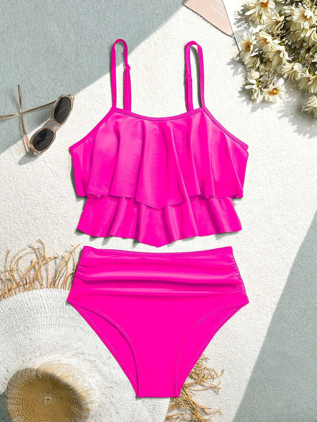 Damen Bikini-Set mit voluminösem Rüschendesign Echo Archiv
