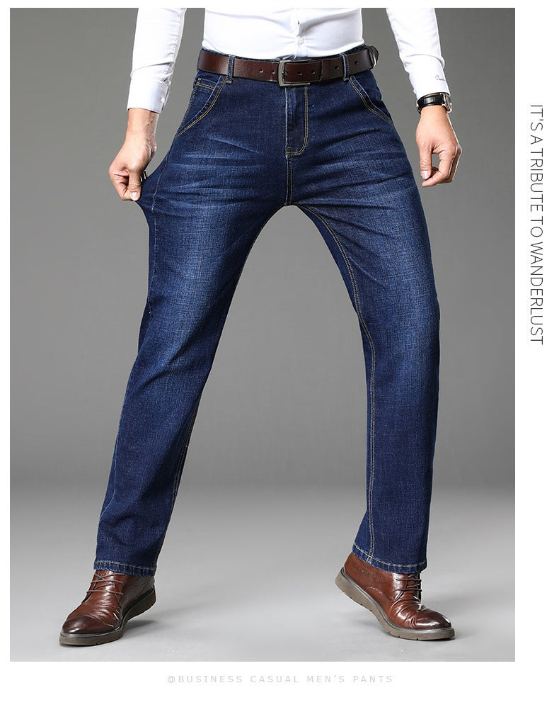 Herren klassische Jeans im lässigen Business-Stil mit besonders bequemer Passform Echoarchiv