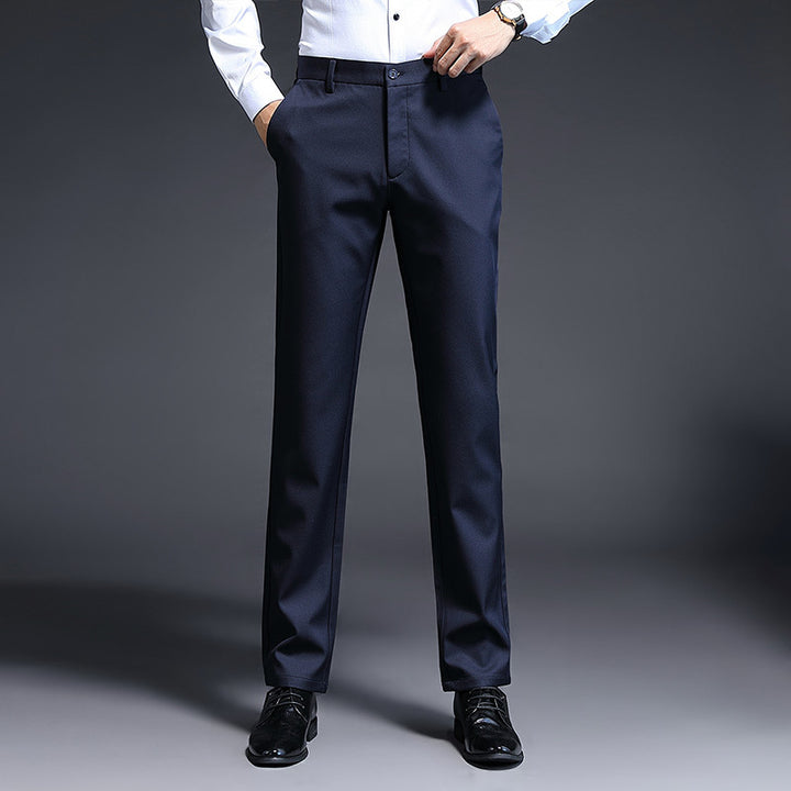 Herren Modern geschnittene Business‑Hose mit Bügelfalte, Stretch und Pflegeleichtem Mischgewebe Echo Archiv