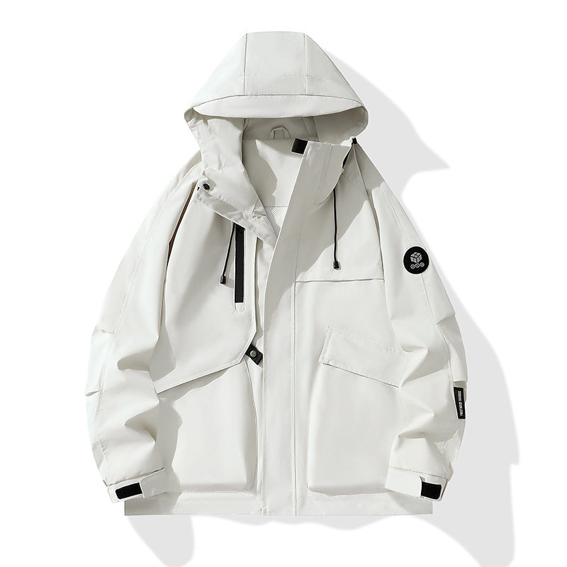 Unisex Fleece gefütterte Windjacke Echoarchiv