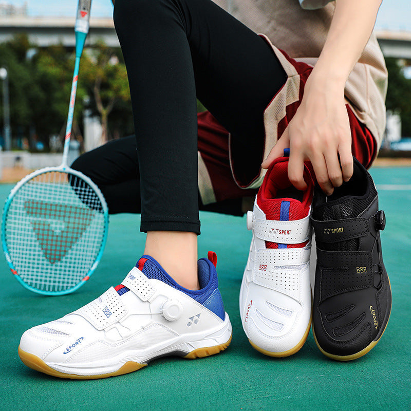 Unisex leichte atmungsaktive Indoor-Tennisschuhe mit stabiler nicht abfärbender Sohle und stoßdämpfung – Tavélo