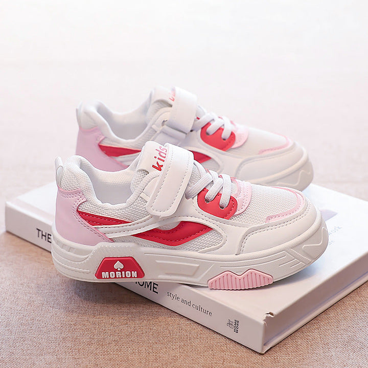 Damen sportliche Kindersneaker mit praktischen Klettverschlüssen Echo Archiv