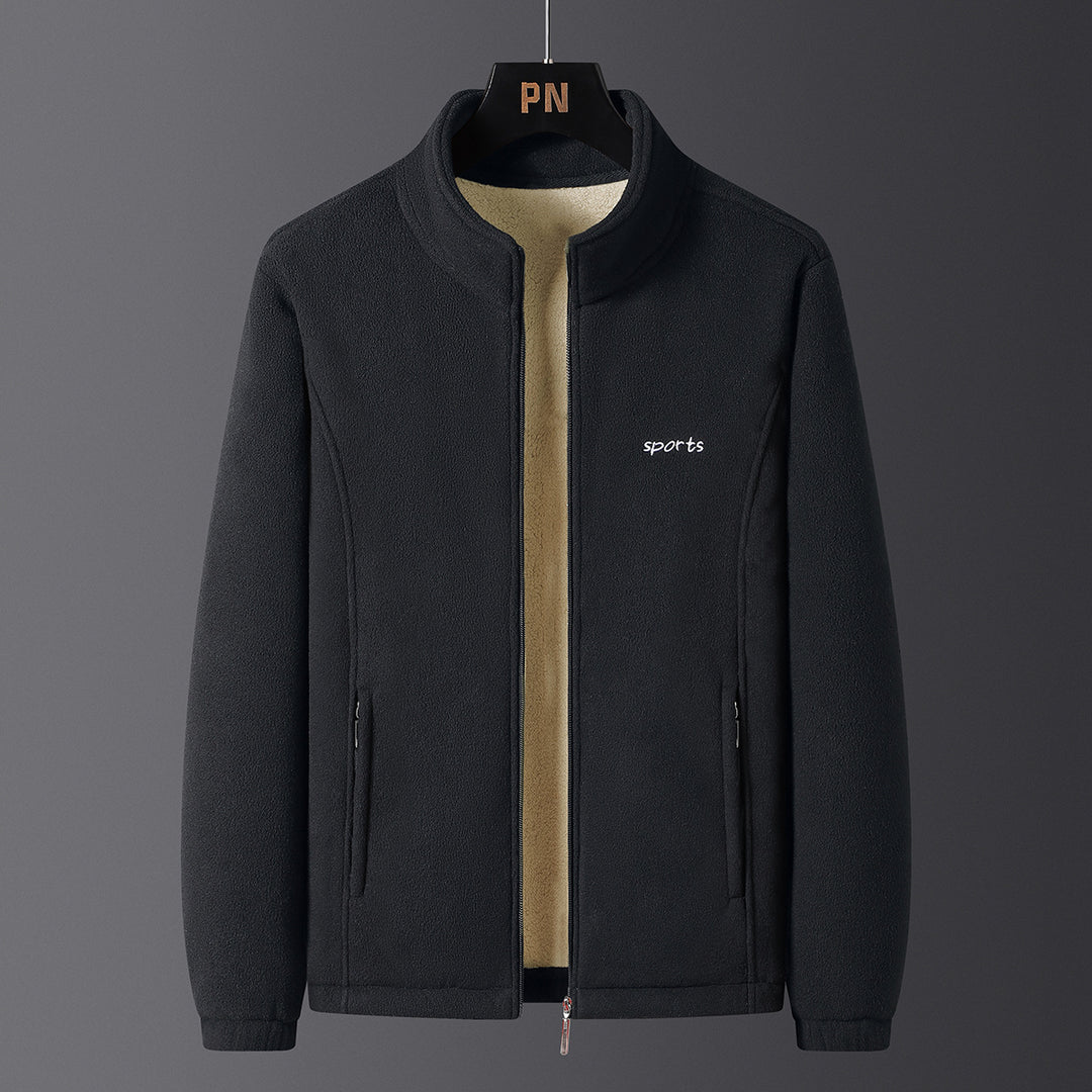 Herren Fleecejacke mit kuscheligem Innenfutter Echoarchiv