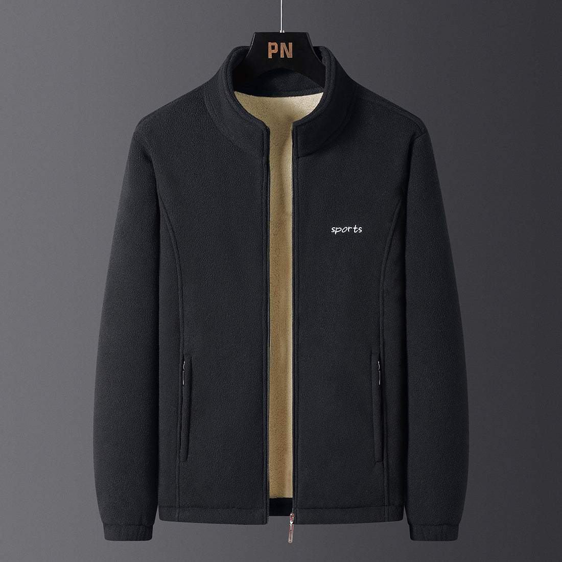 Herren Fleecejacke mit kuscheligem Innenfutter – Taviero