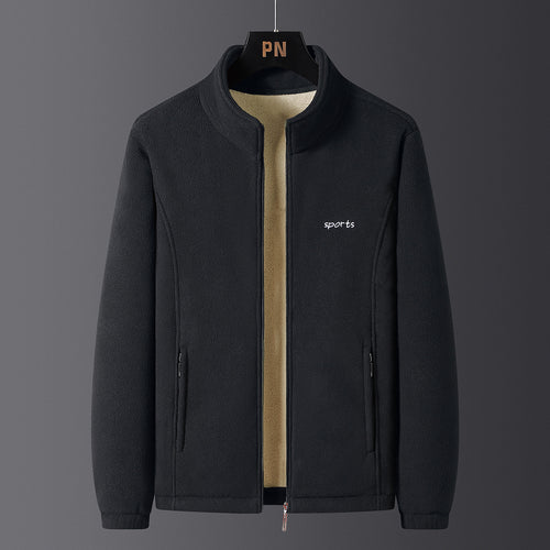 Herren Fleecejacke mit kuscheligem Innenfutter Echoarchiv