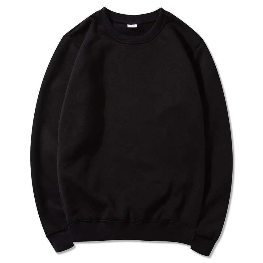 Unisex zeitloser Rundhals-Sweater ohne Kapuze mit angerauter Innenseite und verstärktem Nacken Echo Archiv