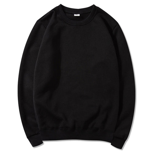Unisex zeitloser Rundhals-Sweater ohne Kapuze mit angerauter Innenseite und verstärktem Nacken Echo Archiv
