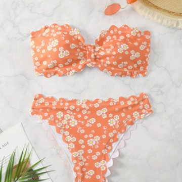 Damen Bikini-Set mit floralem Muster Echo Archiv