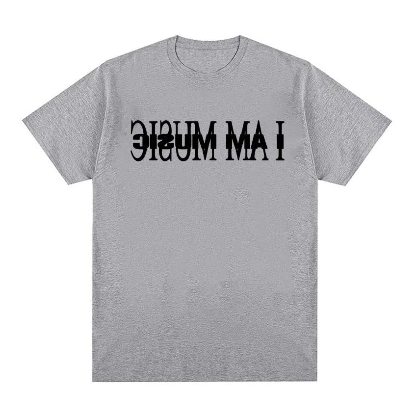 Damen T-Shirt mit modernem Typografie-Druck Echo Archiv
