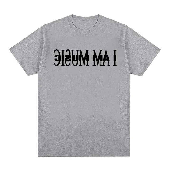 Damen T-Shirt mit modernem Typografie-Druck Echo Archiv