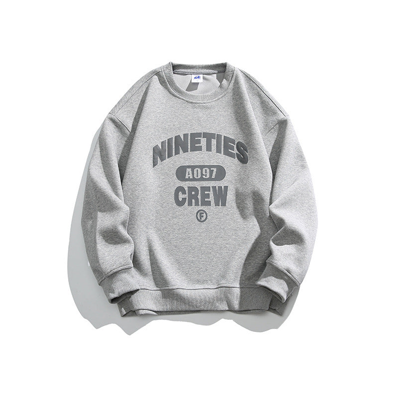 Unisex Oversize-Sweatshirt mit Rundhalsausschnitt und markantem College-Print Echo Archiv