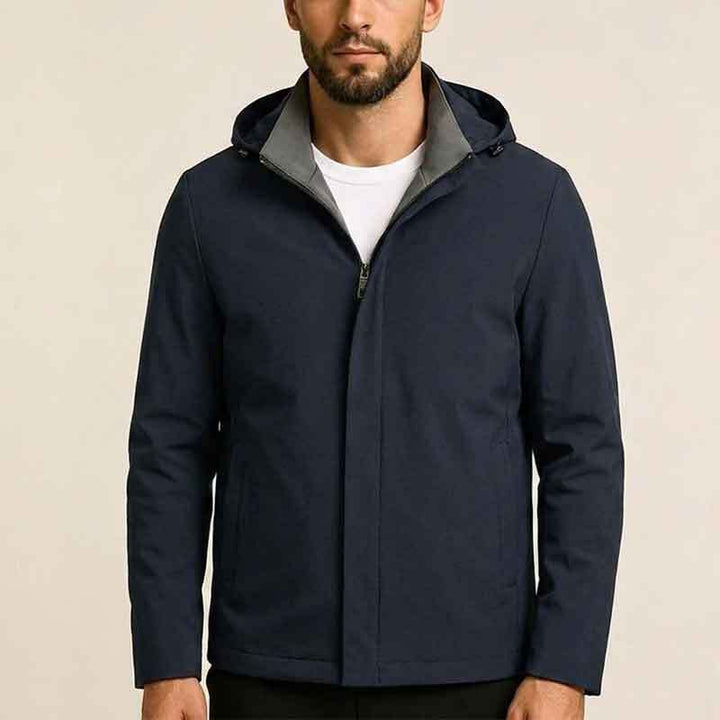 Herren Moderne Übergangsjacke mit hohem Kragen Echo Archiv