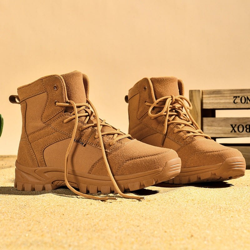 Damen Modische knöchelhohe Einsatz‑Stiefelette im Tactical‑Look mit griffiger Leichtprofilsohle Echo Archiv