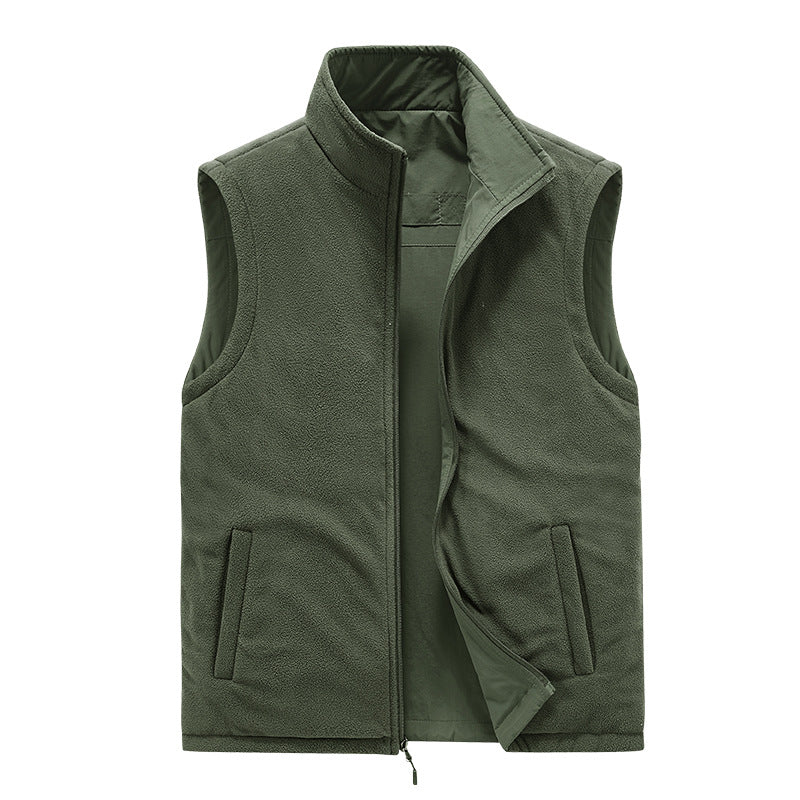 Herren Fleece Weste Echo Archive