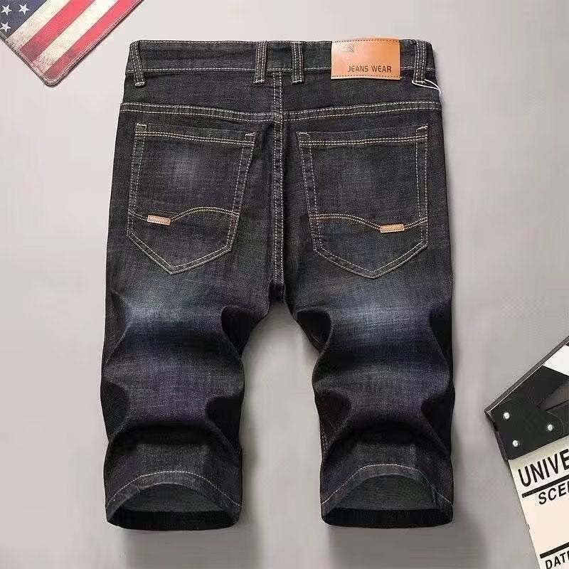 Herren lässige Denim-Shorts im modernen Schnitt mit praktischen Taschen Echoarchiv
