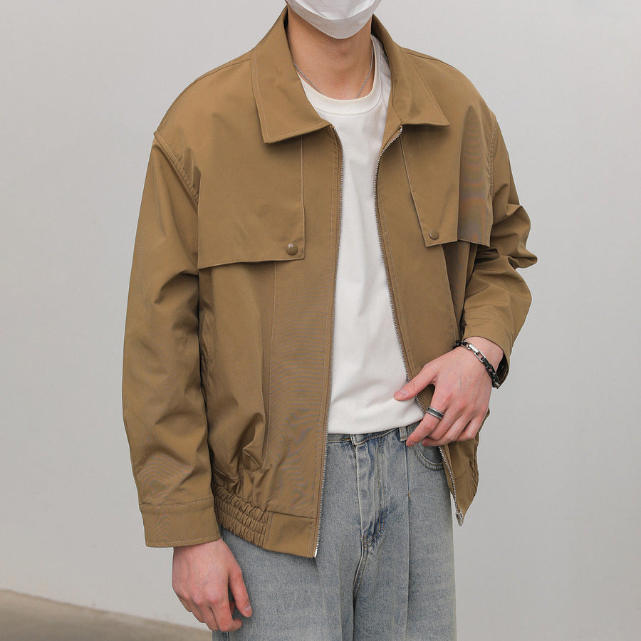 Herren stylische Utility-Jacke mit praktischen Taschen und innovativem Design Echoarchiv