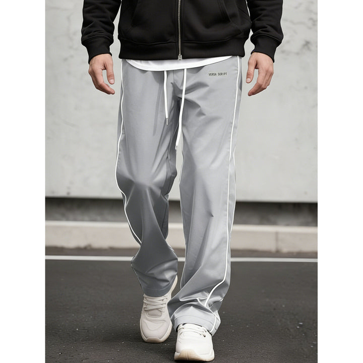 Herren Sportliche Freizeithose mit seitlichen Kontraststreifen Echo Archiv