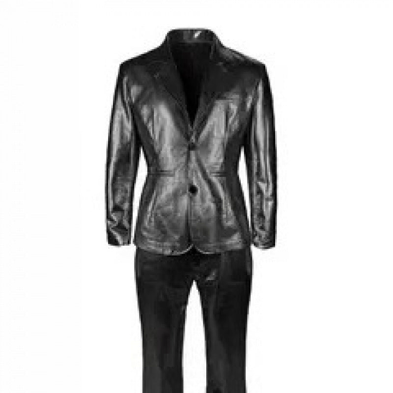 Herren Glamouröser Satin-Anzug Echoarchiv