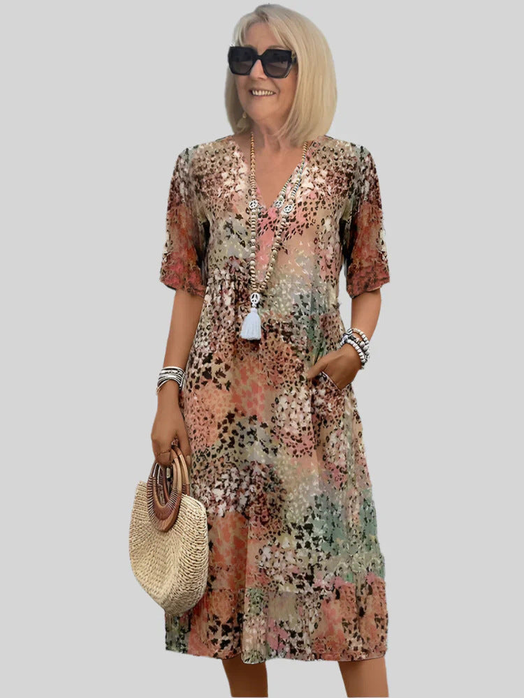 Damen Luftiges Sommerkleid Echoarchiv