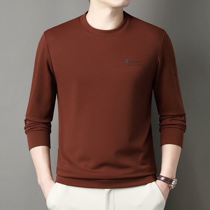 Herren Sport Sweatshirt mit strukturiertem Gewebe und modernem Rundhalsausschnitt Echoarchiv