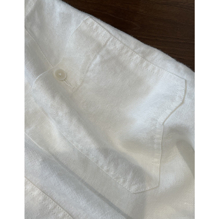 Damen Weite Leinen-Hose Echoarchiv