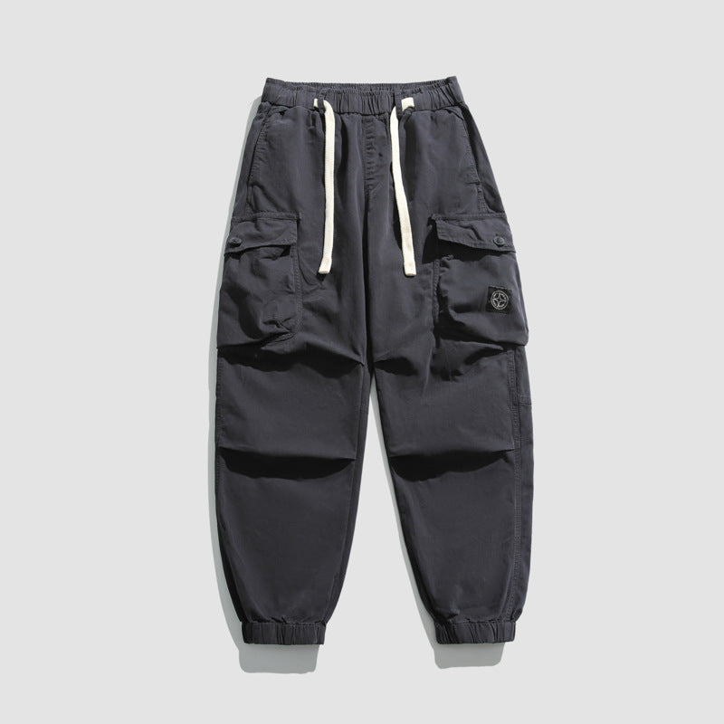 Herren Cargo-Hose mit elastischem Bund und zahlreichen Taschen Echoarchiv