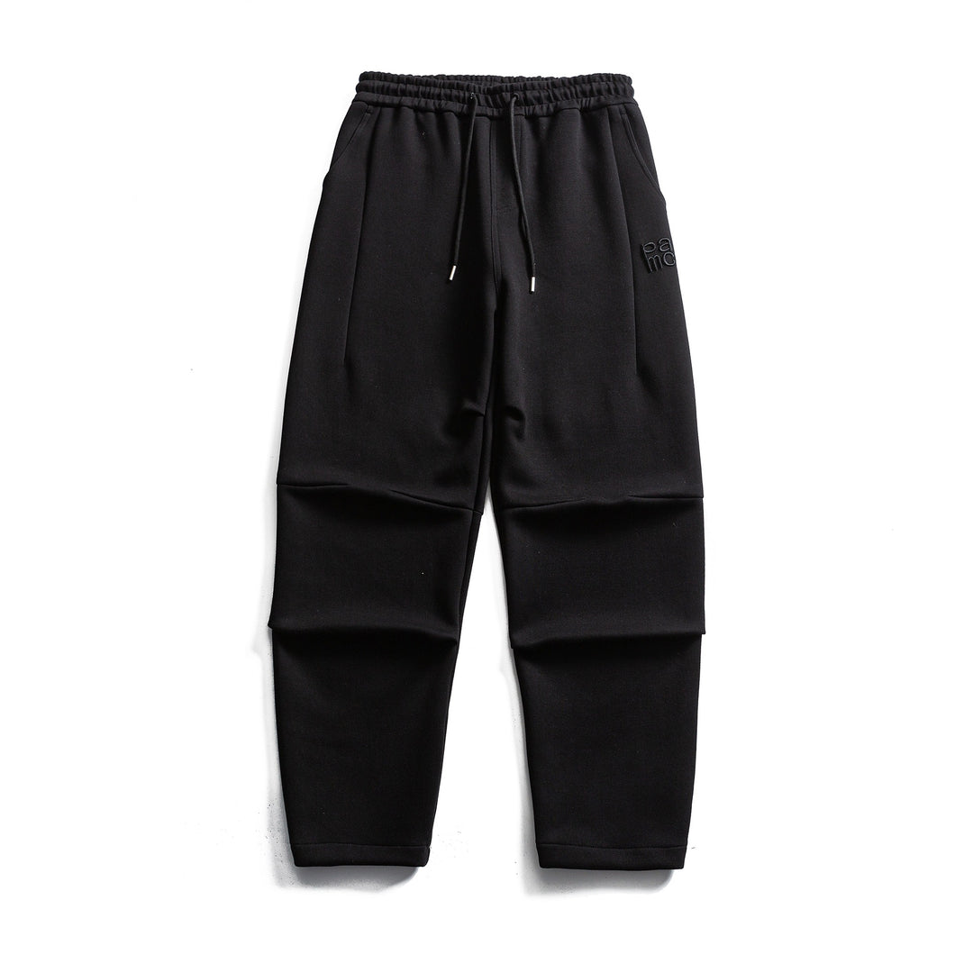 Herren Tapered Jogginghose mit elastischem Bund und Knie-Paneelen Echoarchiv