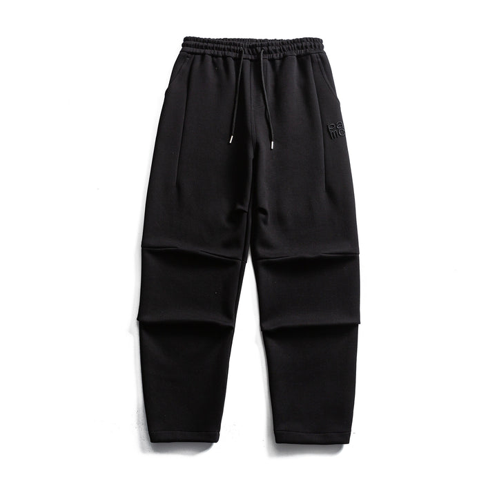 Herren Tapered Jogginghose mit elastischem Bund und Knie-Paneelen Echoarchiv