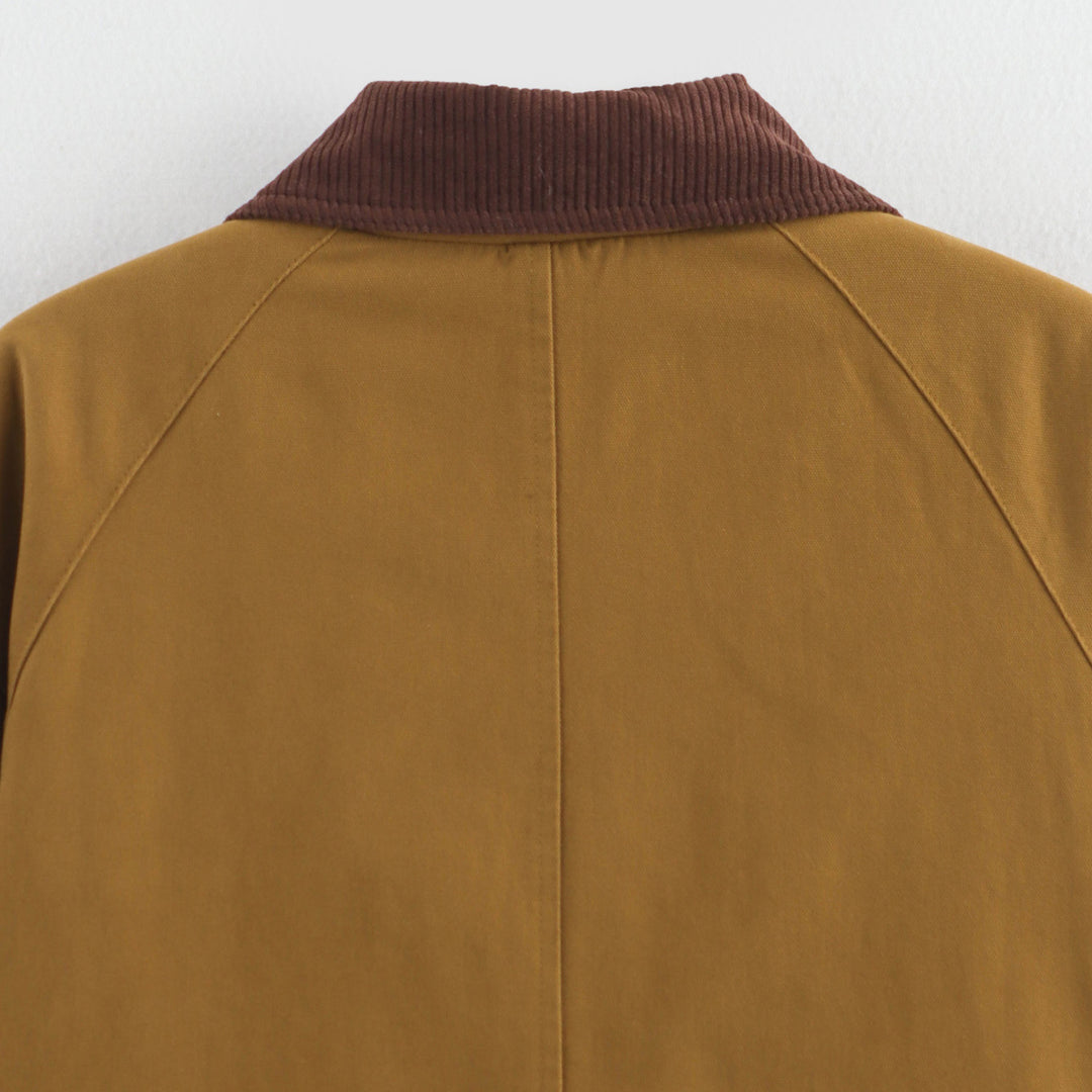 Damen Boxy Fieldjacke mit Cordkragen, Knebelverschlüssen und großen Klappentaschen Echo Archiv