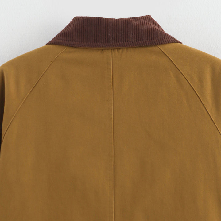 Damen Boxy Fieldjacke mit Cordkragen, Knebelverschlüssen und großen Klappentaschen Echo Archiv