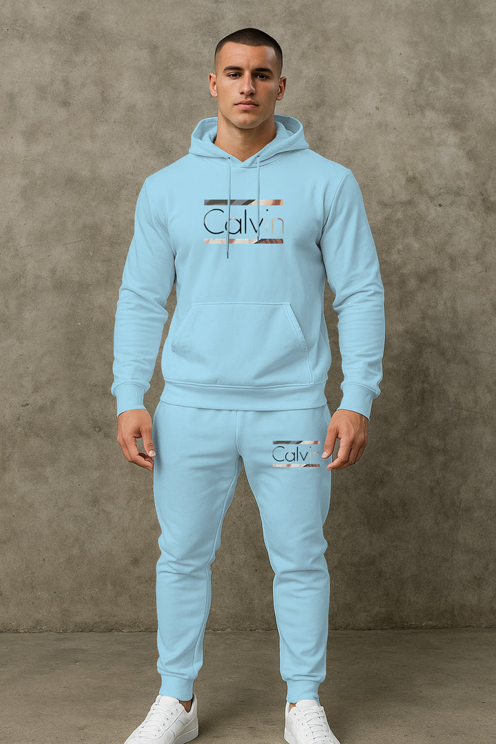 Herren Sportlicher Hoodie mit passenden Jogginghosen Echoarchiv