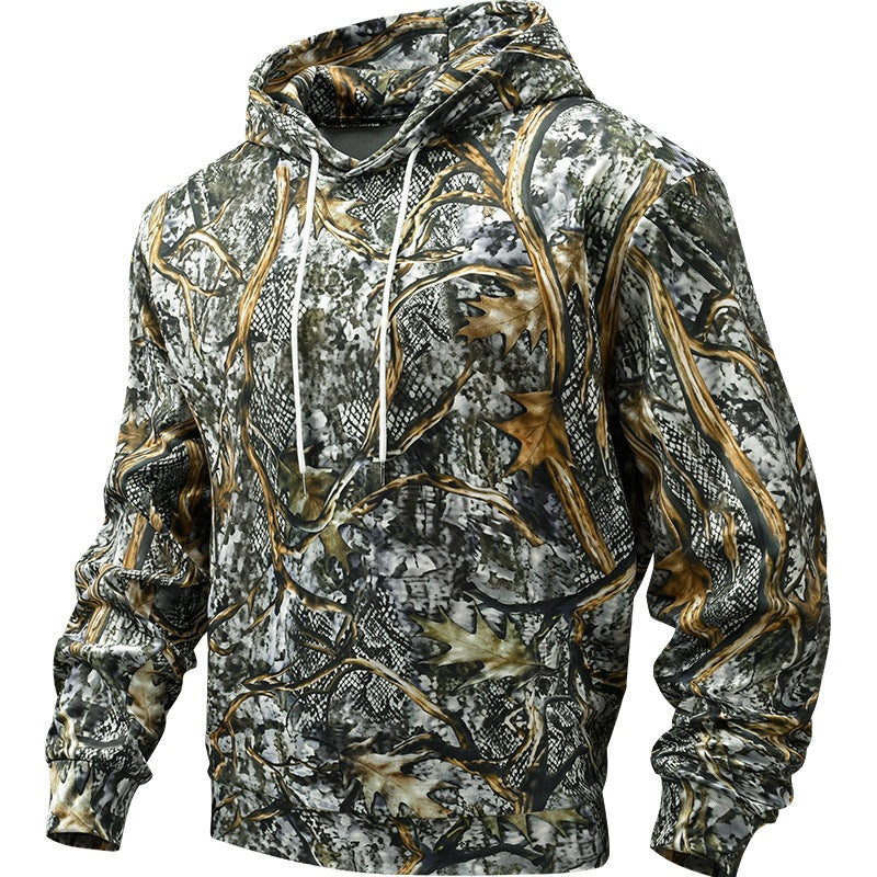 Herren Gemusterter Kapuzenpullover Echo Archiv
