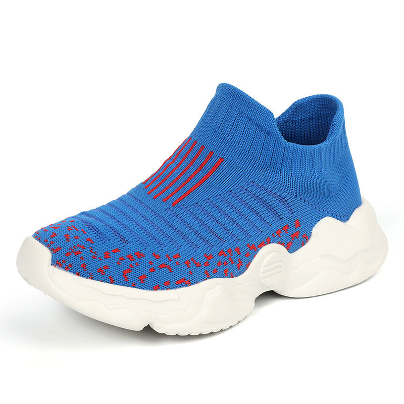Damen nan atmungsaktiver Strick-Sneaker mit sockenähnlichem Schaft und dämpfender Plateau-Sohle Echo Archiv