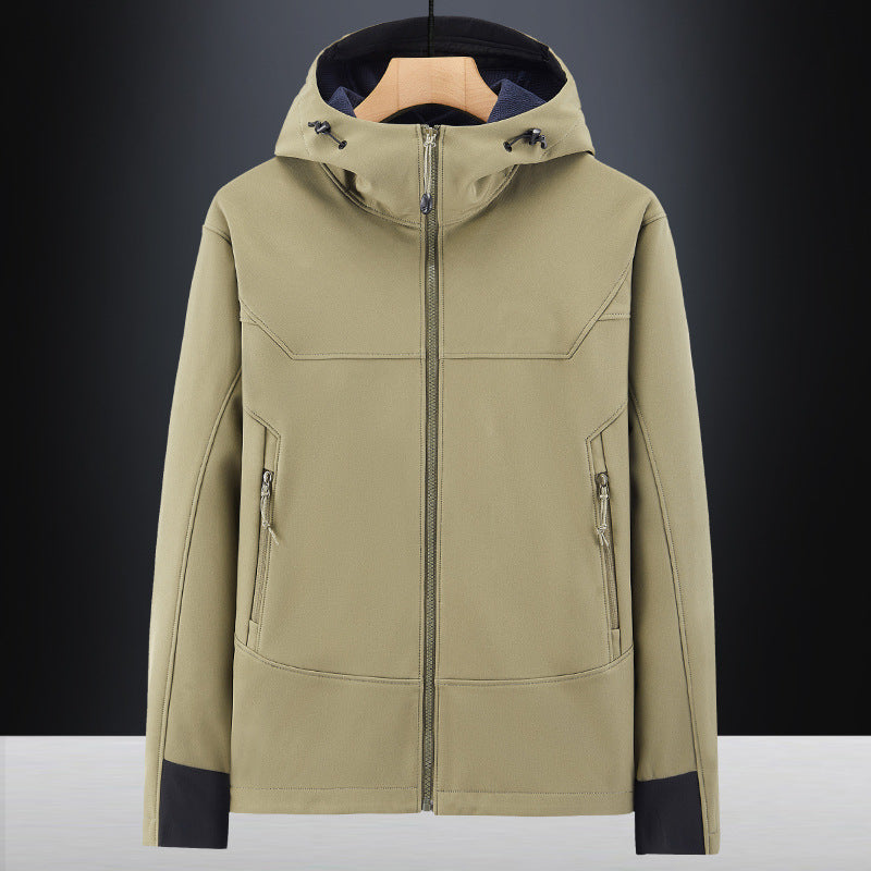 Herren Technische Jacke mit Kapuze Echo Archiv