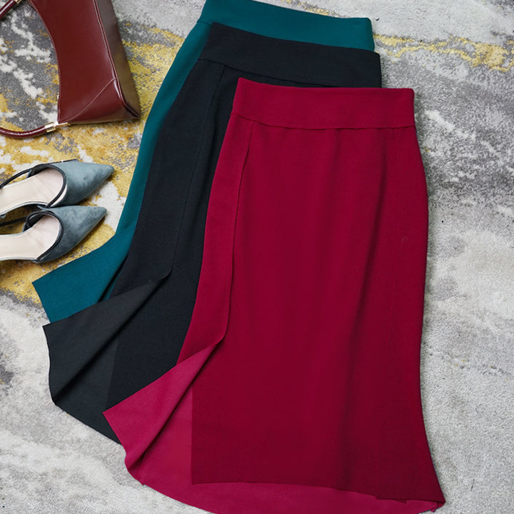 Damen Eleganter und figurbetonter Midirock Echoarchiv