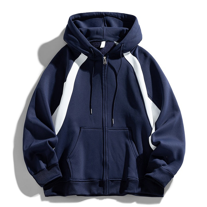 Herren Modische Kapuzenjacke Echo Archiv