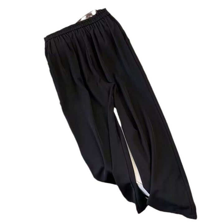 Damen Elegante und weite High-Waist-Hose Echo Archiv