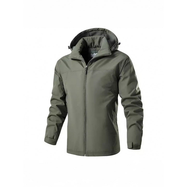 Herren leichte Outdoorjacke mit Kapuze Echo Archiv