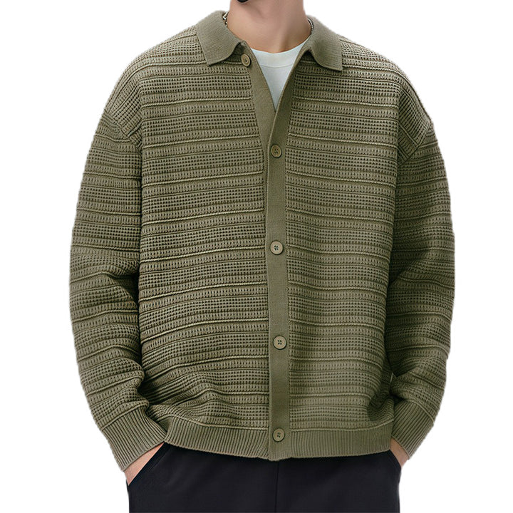 Herren Modische Strickjacke Echo Archiv
