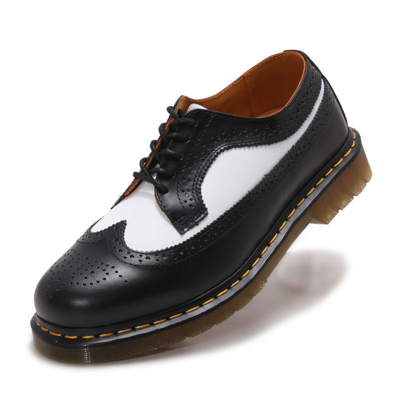 Herren klassische Brogue Derby Schnürschuhe mit gepolsterter Luftsohle Echo Archiv