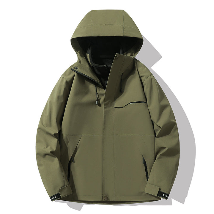 Herren Wetterfeste Outdoor Jacke Echo Archiv