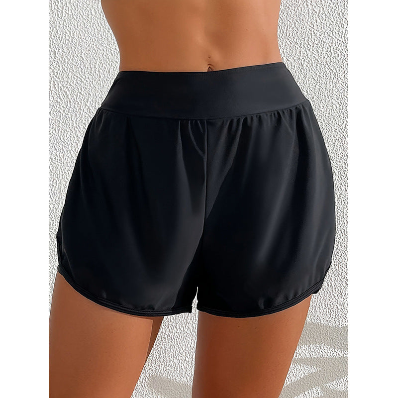 Damen Sportliche Shorts mit hohem Bund und lockerem Schnitt Echo Archiv
