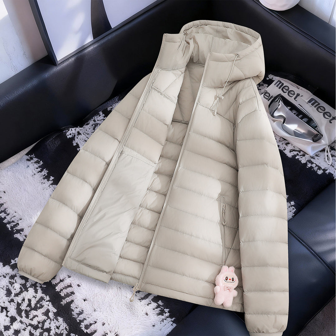 Damen Leichte Steppjacke mit Kapuze Echo Archiv