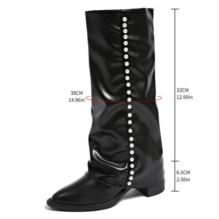 Damen Elegante und Verspielte Stiefel Echo Archiv