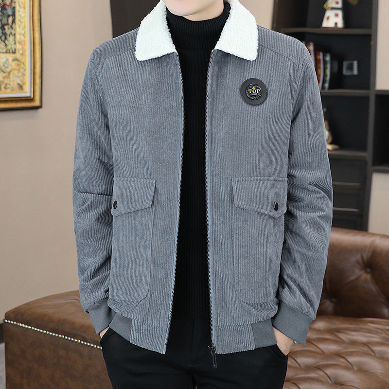 Herren Cord-Blazer mit Kragen Echo Archive