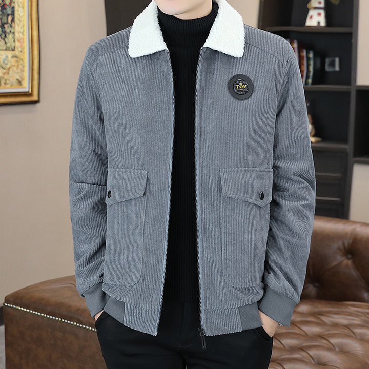 Herren Cord-Blazer mit Kragen Echo Archive