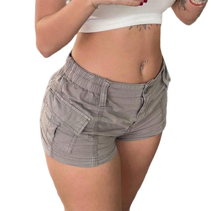 Damen Trendige Cargo-Shorts mit seitlichen Taschen Echo Archiv
