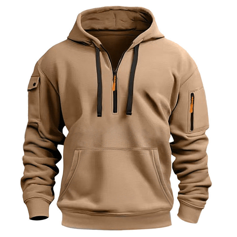 Herren Kapuzenpullover mit praktischen Reißverschlusstaschen Echoarchiv